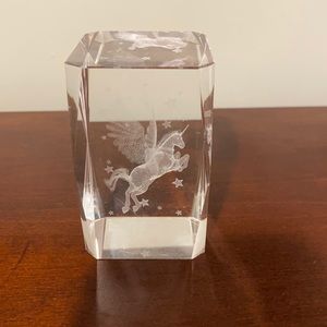 unicorn glass decor
